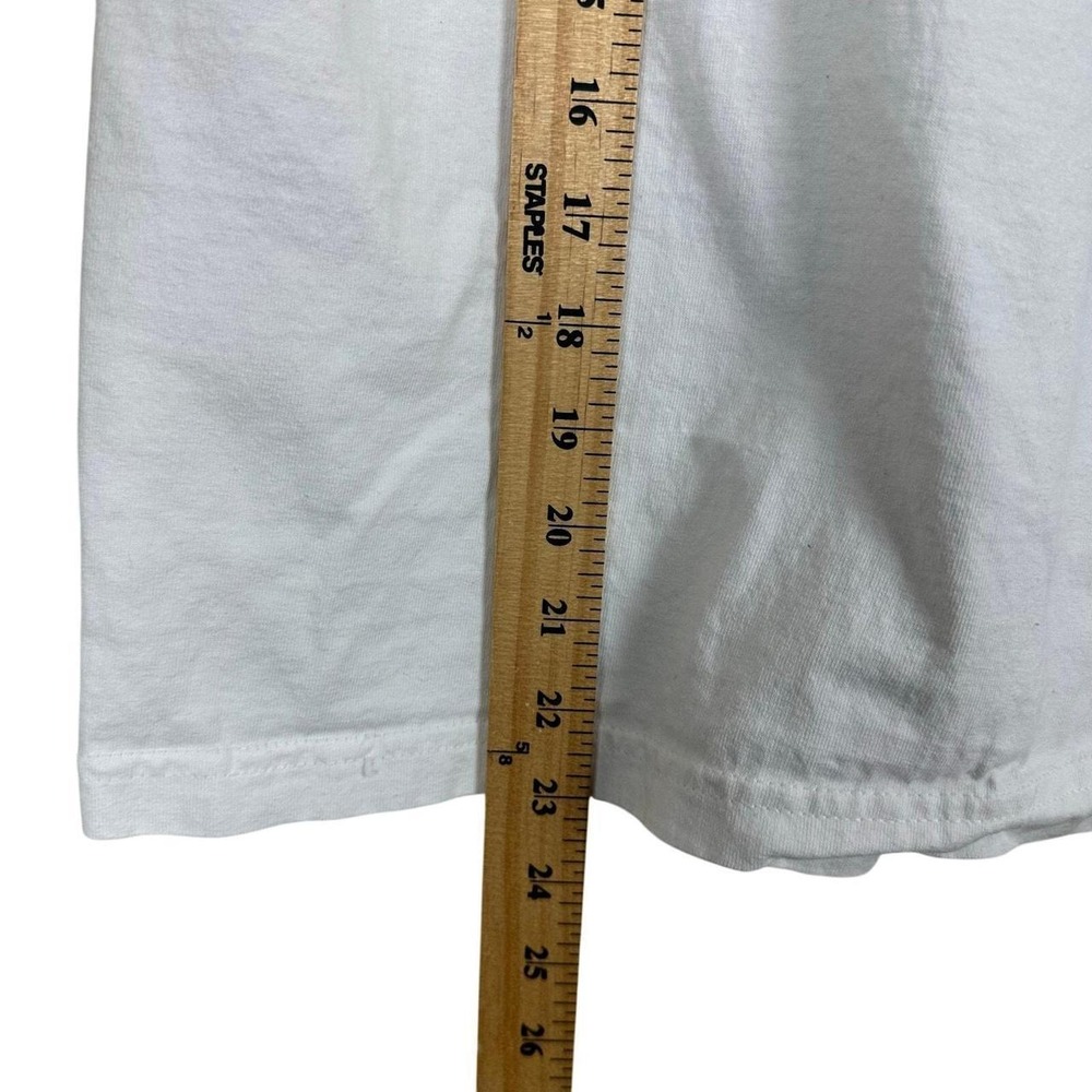 Adidas Unisex Long Sleeve Tee Youth L 90s Vintage Sportscore Americana Indie Y2K - Picture 7 of 7